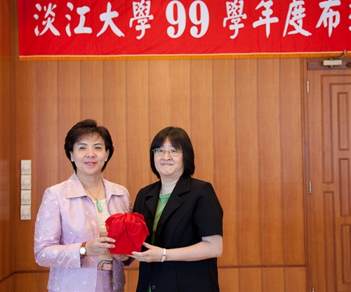 2010-2011 Inaugural Ceremony for TKU New Personnel was held at Chueh-sheng Memorial Hall.
