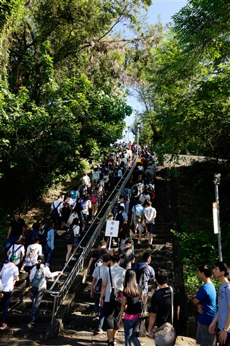 New Students Enter Campus Old School