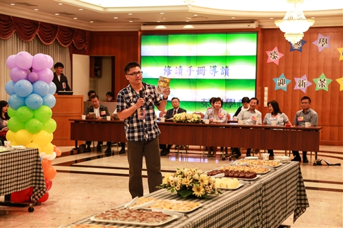 教務處與學務處共同舉辦「102學年度榮譽學程迎新茶會」。