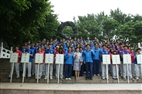 The Athletic Games Flag Presentation Ceremony