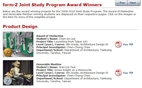 TKU students Li Chen-an and Cai Wan-lin claim gold and silver in design competition